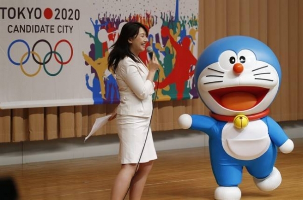 2020 동경 올림픽 마스코트 '도라예몽'