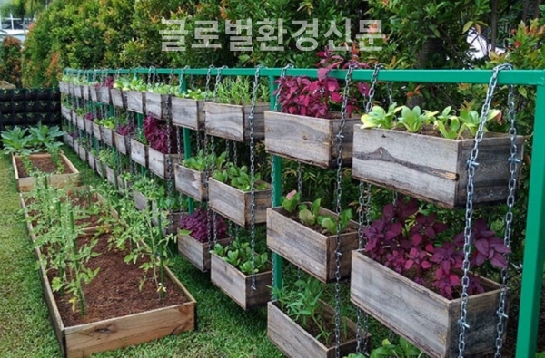 입체 텃밭정원