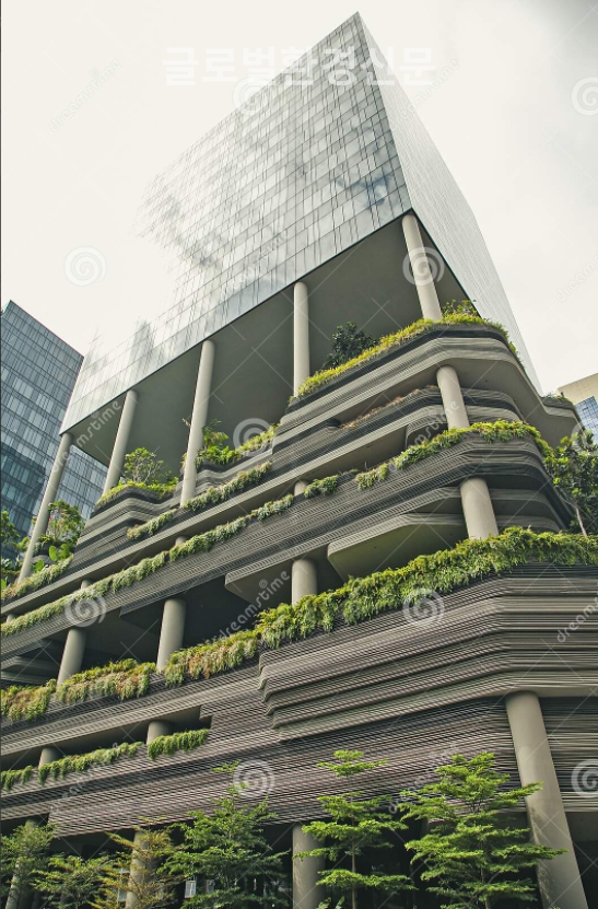 에코프렌드리 친환경 건물 싱가포르 다운타운 파크로얄 호텔